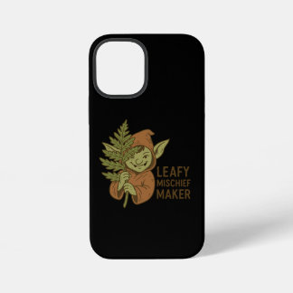 Leafy Mischief Maker - Niedliche Goblinwaldkreatur iPhone 12 Mini Hülle