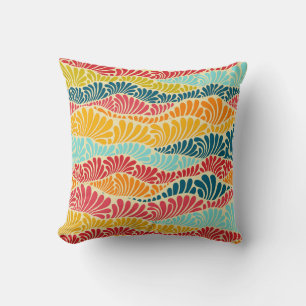 Leafy Mosaic Kissen