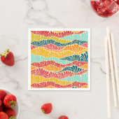 Leafy Mosaic Serviette (Beispiel)