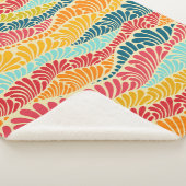 Leafy Mosaic Sherpadecke (3/4)