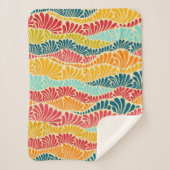 Leafy Mosaic Sherpadecke (Vorderseite)