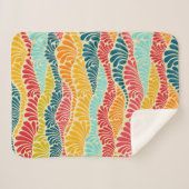 Leafy Mosaic Sherpadecke (Vorderseite (Horizontal))