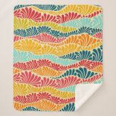 Leafy Mosaic Sherpadecke (Vorderseite)