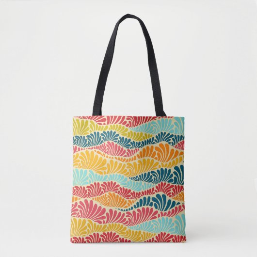 Leafy Mosaic Tasche (Vorderseite)