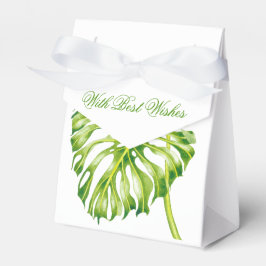Leafy Sculptures on a Favor Box Geschenkschachtel