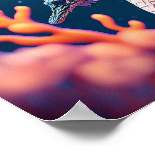 Leafy Sea Dragon Poster (Ecke)