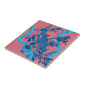 Leafy Sea Dragon Seepferd Fische Unterwassertiere Fliese (Seite)