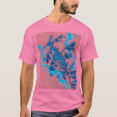 Leafy Sea Dragon Seepferd Unterwassermalerei T-Shirt (Vorderseite)