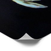 Leafy Seadragon & Mysid Shrimp Poster (Ecke)