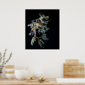 Leafy Seadragon & Mysid Shrimp Poster (Küche)