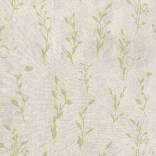 Leafy Shabby Chic Mute Antique Vintag Beige Tapete (Naht)