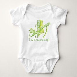 Leafy Skulpturen auf Baby Bodysuit Baby Strampler