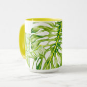 Leafy Skulpturen auf Combo Tasse (Vorderseite Links)
