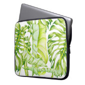 Leafy Skulpturen auf einem Laptop-Sieb (2) Laptopschutzhülle (Vorderseite Links)