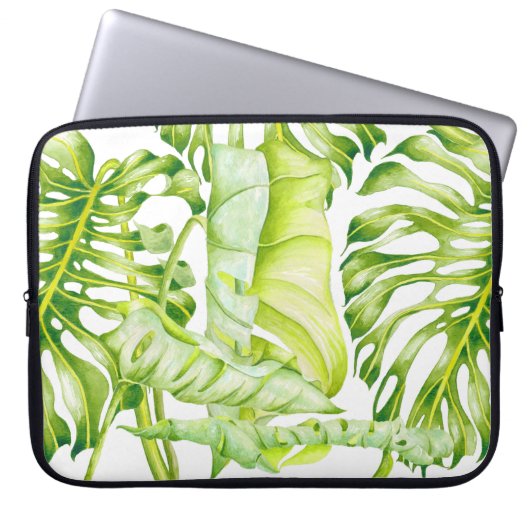 Leafy Skulpturen auf einem Laptop-Sieb (2) Laptopschutzhülle (Vorderseite)