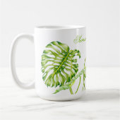 Leafy Skulpturen auf einer klassischen Tasse (Links)