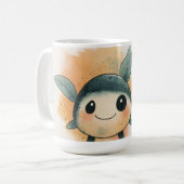 Leafy Smiles Kaffeetasse (Vorderseite Links)