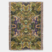 Leafy Tapestry Decke (Vorderseite Vertikal)