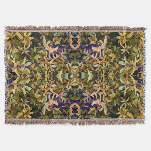 Leafy Tapestry Decke (Vorderseite)