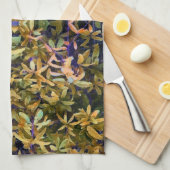 Leafy Tapestry Geschirrtuch (Viertel Falte)