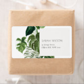 Leafy Tropical Palm Foliage Adresse (Insitu)