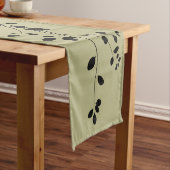Leafy Vine Design Table Runner Kurzer Tischläufer (Beispiel)