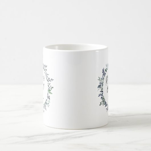 Leafy Watercolor | Bridesmaid Kaffeetasse (Mittel)