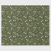 Leafy Watercolor Geschenkpapier (Flach)
