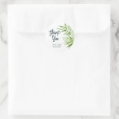 Leafy Watercolor Vielen Dank, dass Sie Sticker (Tasche)