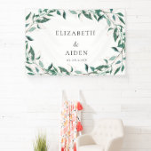 Leafy  Wedding  Banner (InSitu)