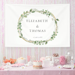 Leafy Wedding Banner
