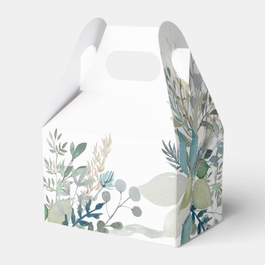 Leafy Wedding Geschenkschachtel (Rückseite)