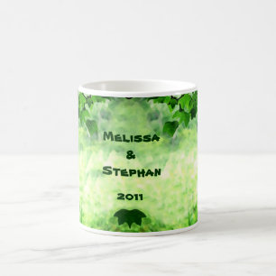 Leafy Wedding Kaffeetasse