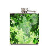 Leafy Wedding Mother of the Bride Flachmann (Rückseite)