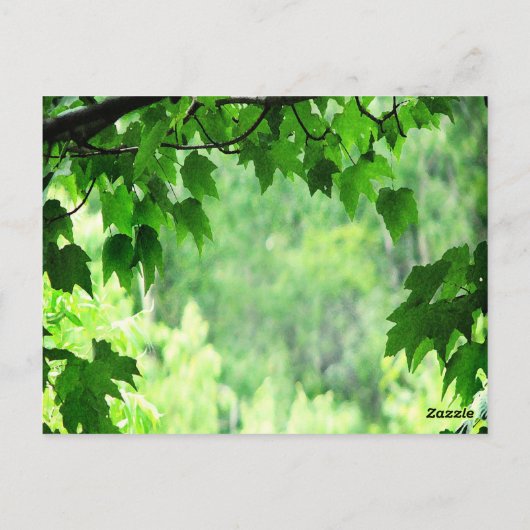 Leafy Wedding Tischnummer (Rückseite)