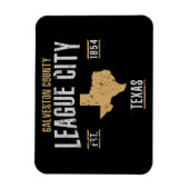 League City Magnet (Vertikal)