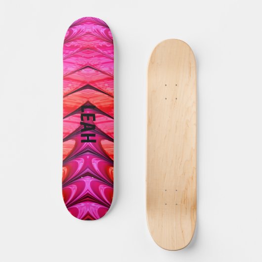 LEAH ~ Cooles Skateboard : Großes Geschenk (Vorderseite)