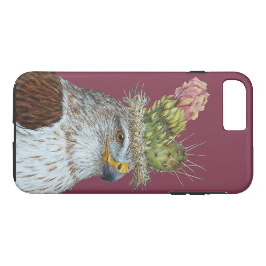 Leah der Falken iPhone-Fall Case-Mate iPhone Hülle (Rückseite (Horizontal))