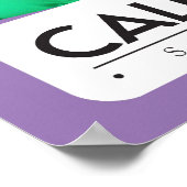 Leah Estella Poster (Ecke)