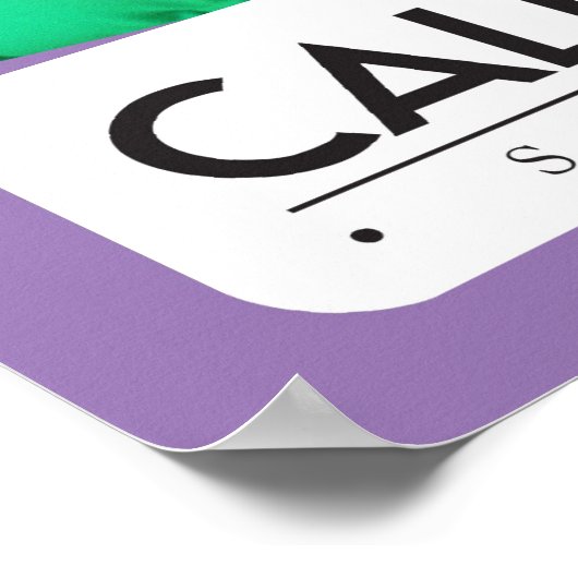 Leah Estella Poster (Ecke)