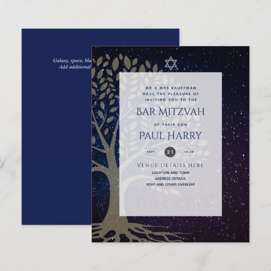 Leah G Elegant Chic Bar Mitzvah Jüdische Torah Chi (Vorne/Hinten)