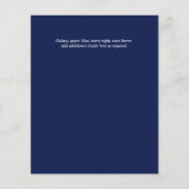 Leah G Elegant Chic Bar Mitzvah Jüdische Torah Chi (Rückseite)