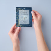 Leah G Elegant Chic Bar Mitzvah Jüdische Torah Chi Flyer (Gruppe)