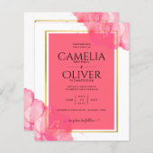 Leah G Lachs PINK GOLD WEDDING Alkohol Tinte (Vorne/Hinten)