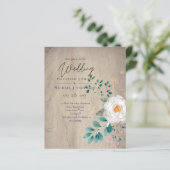 Leah G Rustikale Rose Sommerblumenhochzeit (Stehend Vorderseite)