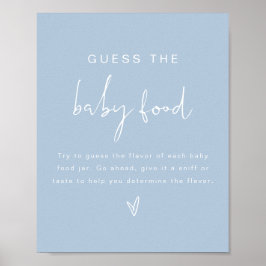 LEAH Pastel rät das Baby Food Baby Shooting Game Poster