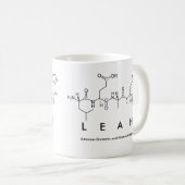 Leah-Peptidnamen-Tasse Kaffeetasse (VorderseiteRechts)