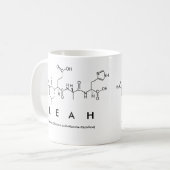 Leah-Peptidnamen-Tasse Kaffeetasse (Vorderseite Links)