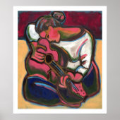 Leah Plays Guitar Poster (Vorne)