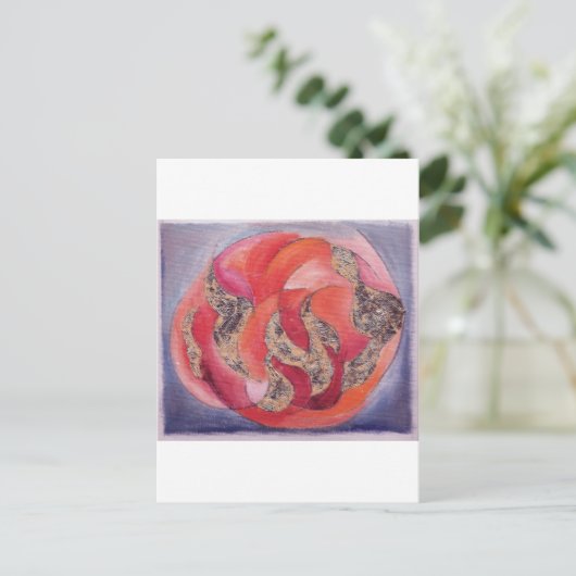 Leah Postkarte (Stehend Vorderseite)